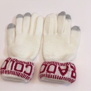 robin ruth Red White colorado State Souvenir gloves